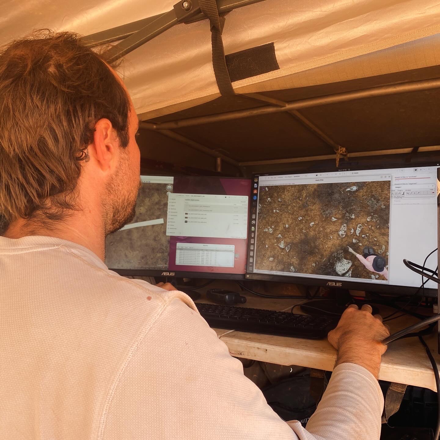 Labelling fake meteorite training data